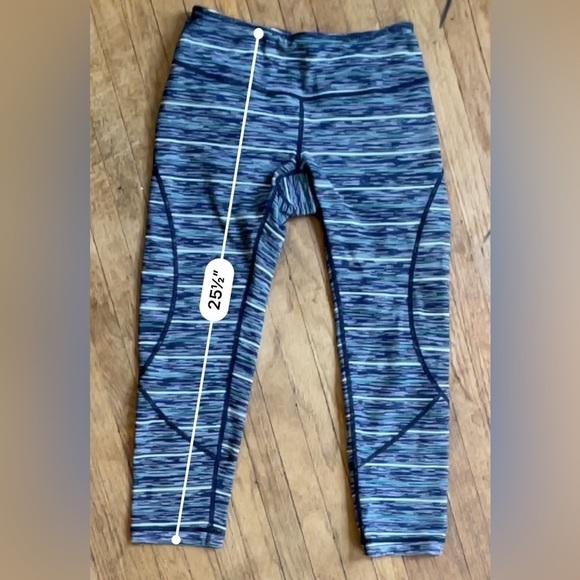 Nordstrom Zella XS Striped Athletic Capri Leggings • Multicolored • Knit  NWOT - Picture 13 of 16